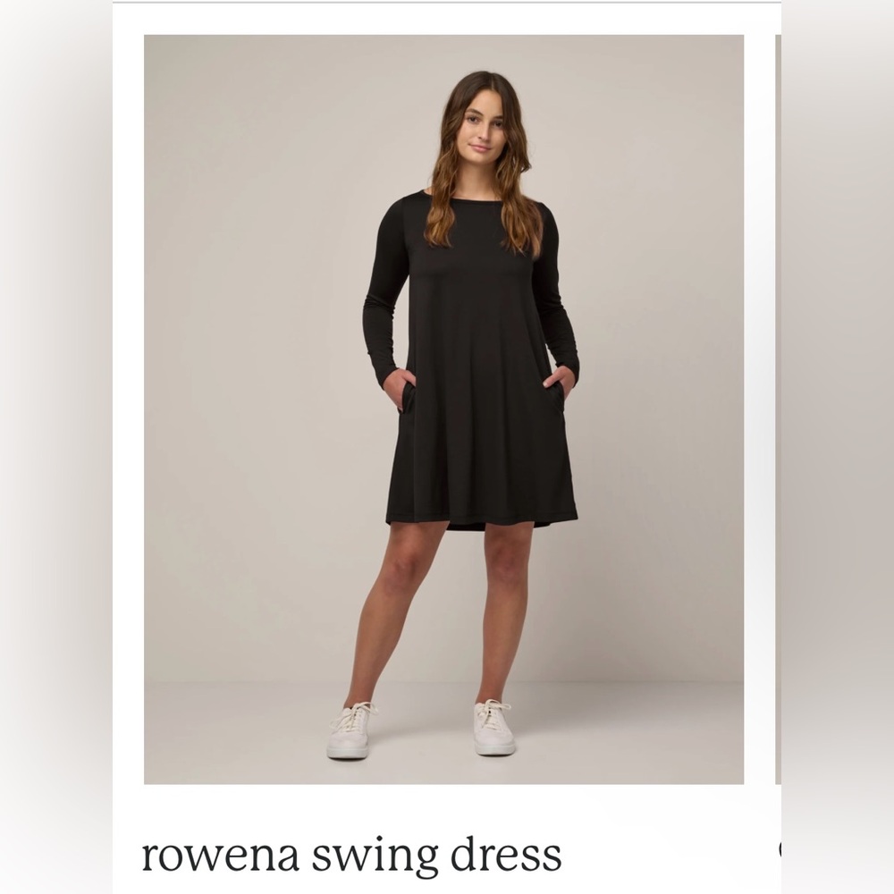 Wool& Rowena Swing Dress, Size Small Long